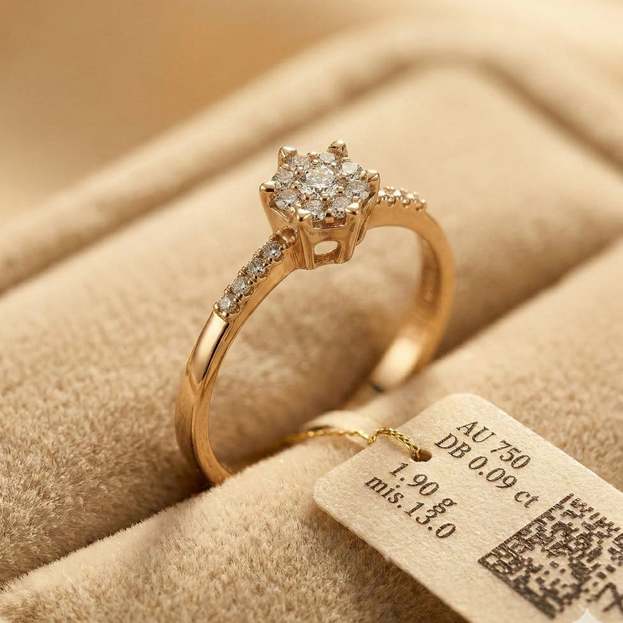 ANELLO ORO ROSA