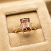 ANELLO TORMALLINA GOLDEN BROWN