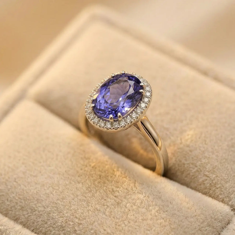 ANELLO ZAFFIRO CEYLON