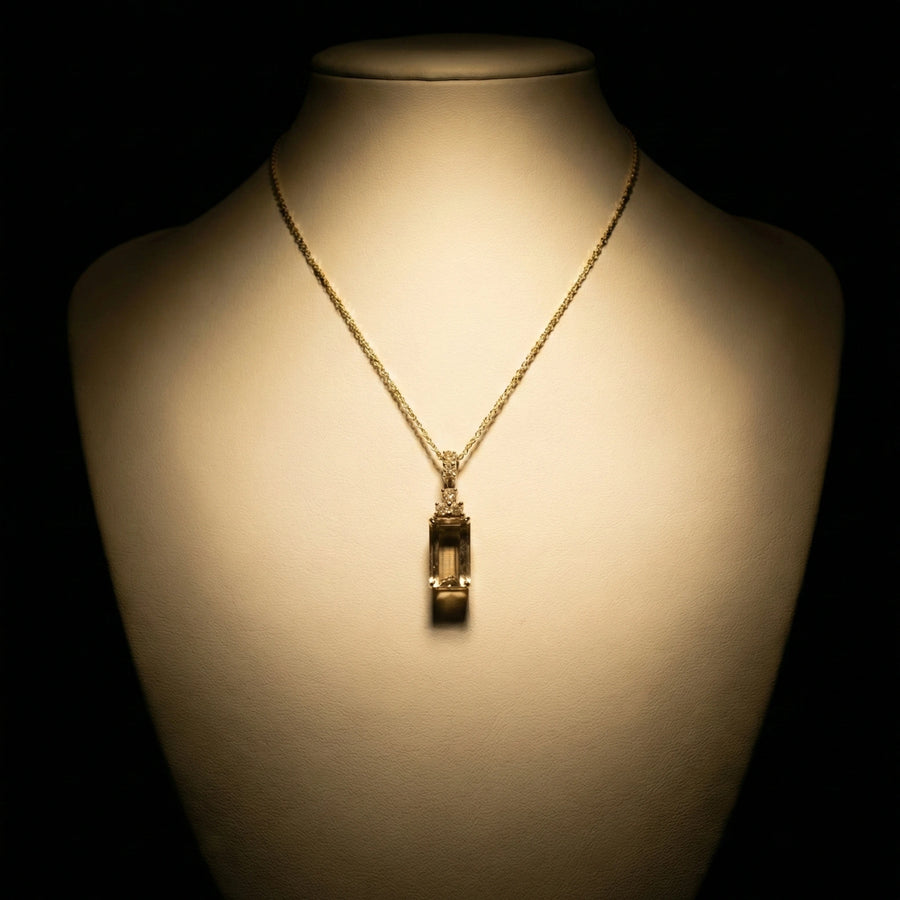 COLLANA TORMALLINA GOLD